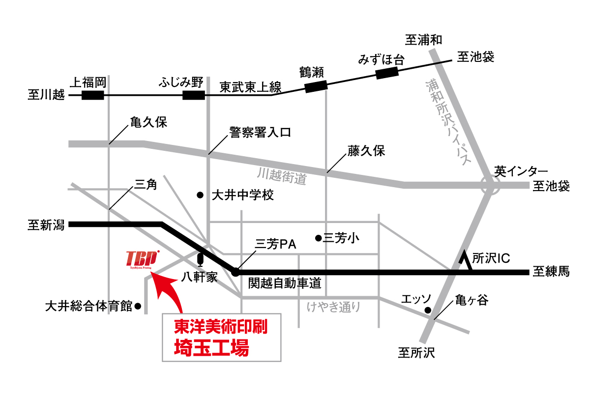 埼玉工場地図