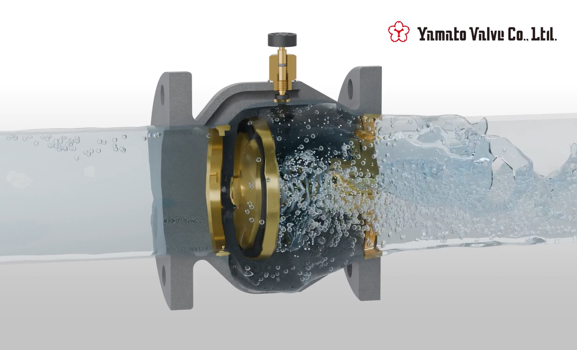 見えない内部構造や水の流れの課題を3DCG動画で解決 （株式会社大和バルブ様）